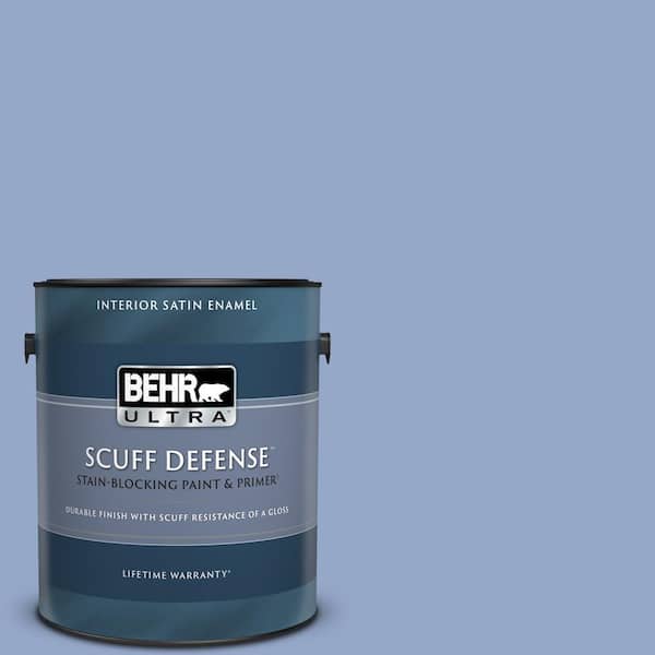 BEHR ULTRA 1 gal. #600D-4 Finesse Extra Durable Satin Enamel Interior Paint & Primer