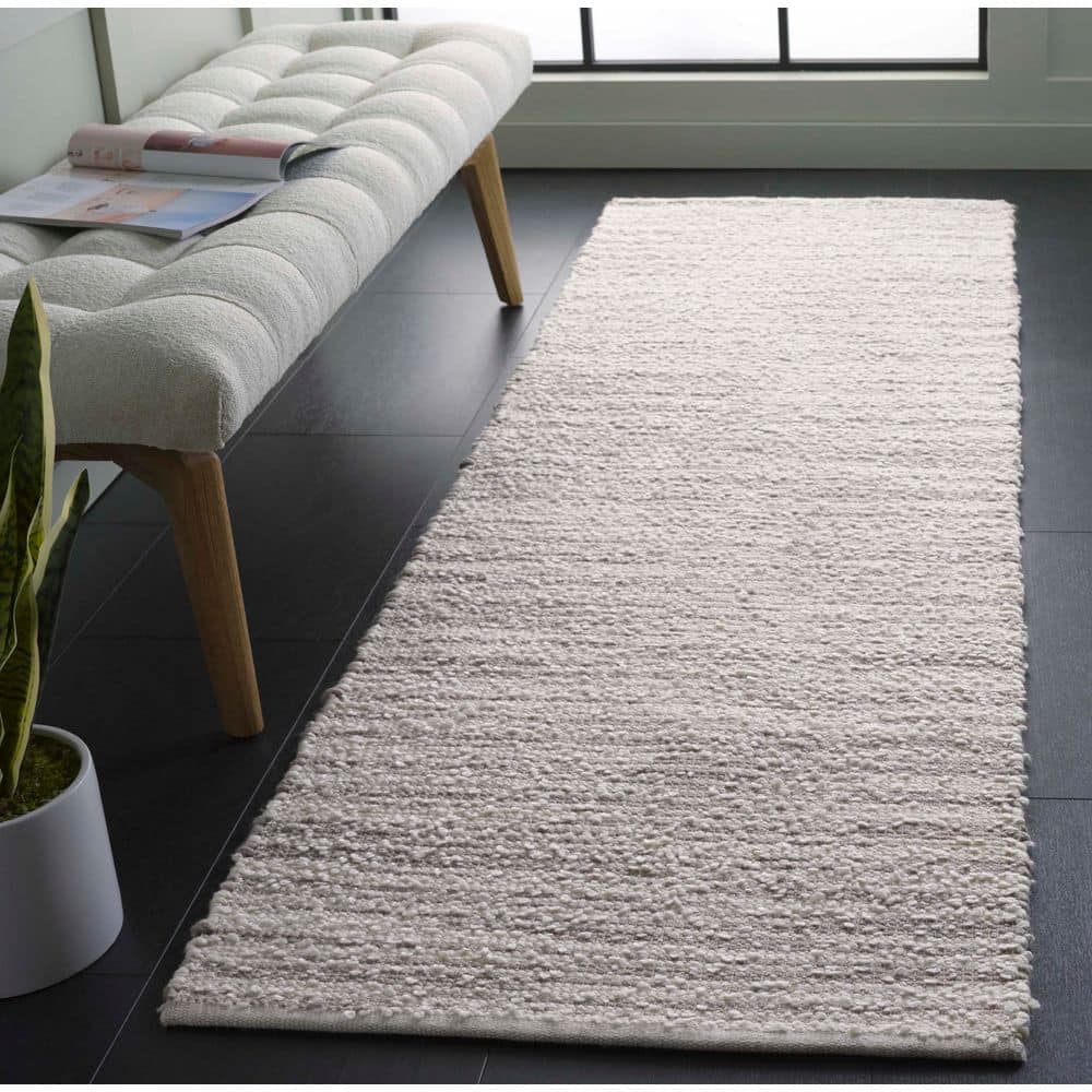 Renewal 2 ft. x 8 ft. Gray/Ivory Abstract Striped Runner Rug price history on PriceWatchPro