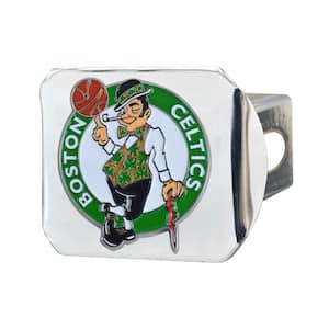 NBA Boston Celtics Color Emblem on Chrome Hitch Cover