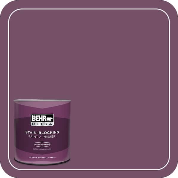 BEHR ULTRA 1 qt. #690D-7 Radicchio Extra Durable Eggshell Enamel Interior Paint & Primer