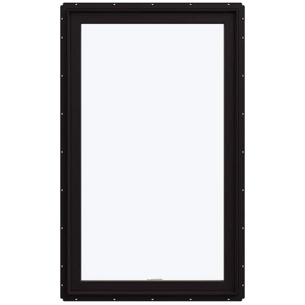 JELD-WEN 36 in. x 54 in. W-5500 Right-Hand Casement Wood Clad Window