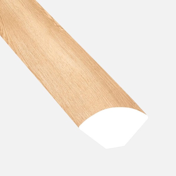 A&A Surfaces Misty Maplewood 3/4 in. T x 0.64 in. W x 94 in. L Luxury Vinyl Quarter Round Molding