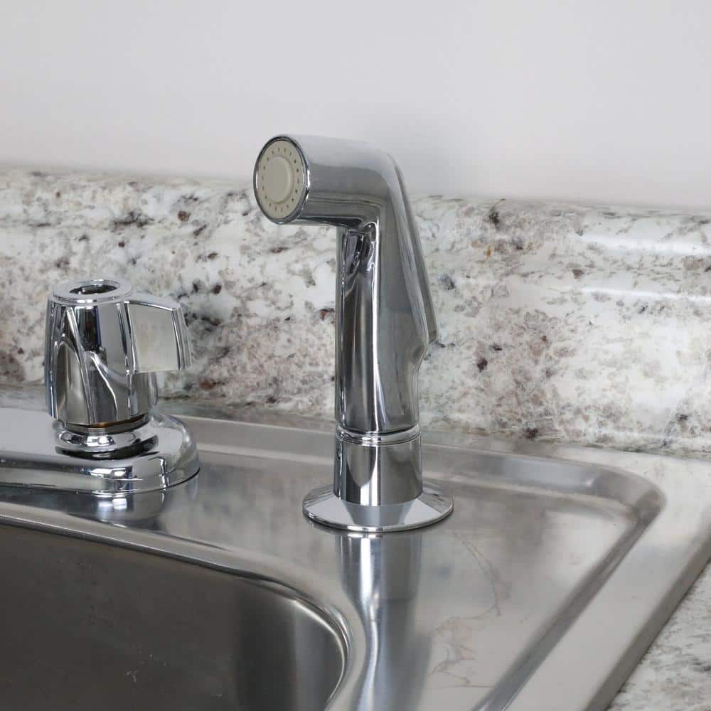 Universal Chrome Kitchen Faucet Sprayer with Plastic Construction