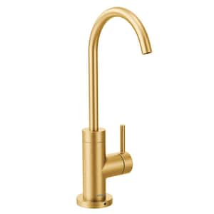 Sip Modern Single-Handle Drinking Fountain Beverage Faucet in Brushed Gold