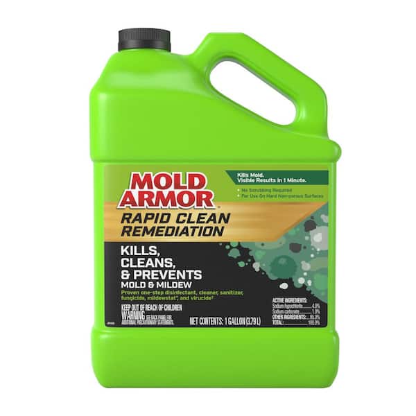 MMR Professional 1-Gallon Instant Mold/Mildew Stain Remover and 2-oz Concentrate (Makes 1-Gallon Each) Mold/Mildew Disinfectant | MMRGCPK