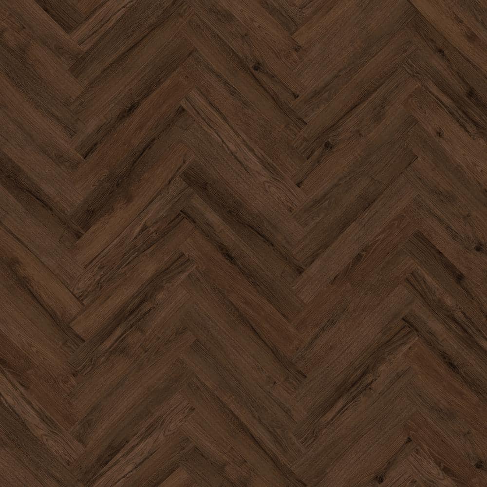 Lifeproof Herringbone Lipian Hill Hickory 22 MIL x 4.7 in. W