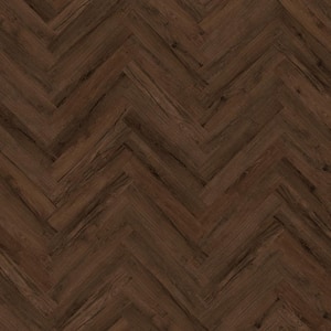 Herringbone Lipian Hill Hickory 22 MIL x 4.7 in. W x 28 in. L Click Lock Waterproof Vinyl Plank Flooring(22.3 sqft/case)