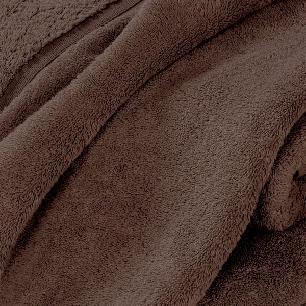 The Company Store Company Cotton 6-Piece Espresso Turkish Cotton Bath Towel Set - Espresso