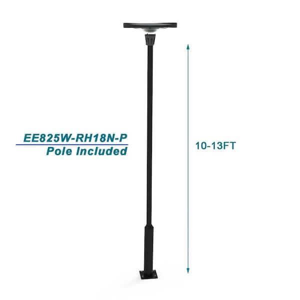 eLEDing Solar 20W RGB LED UFO APP Post Light Commercial