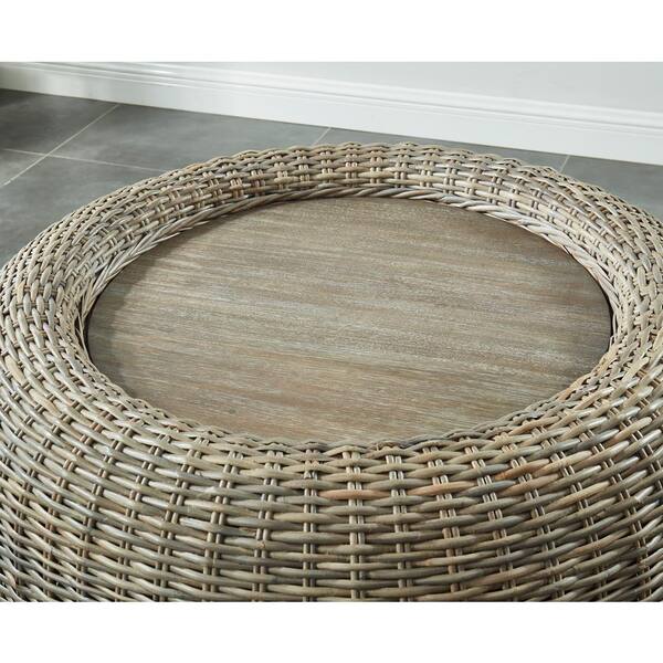 Wicker coffee on sale table ikea