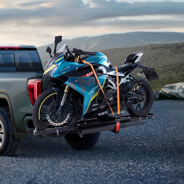VEVOR Motorcycle Carrier, 600 Steel Motorcycle Carrier Hitch