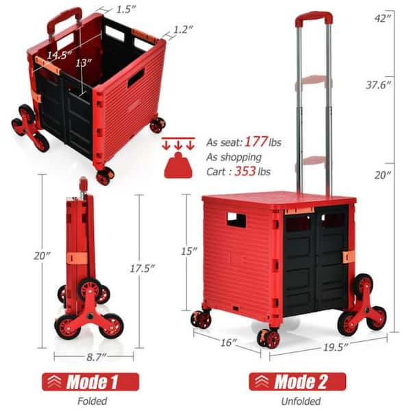 15-Drawer Utility Multicolor Rolling Storage Cart