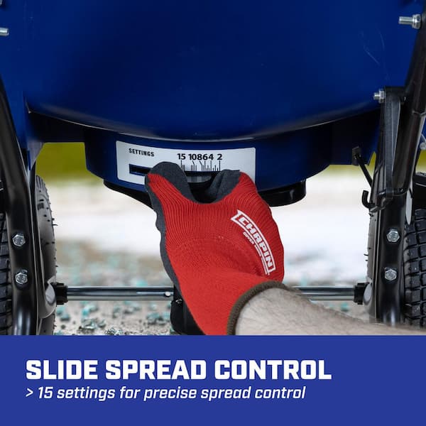 Chapin 88000 Amp Broadcast Spreader Salt Ice Melt 80 lbs. Auger 15