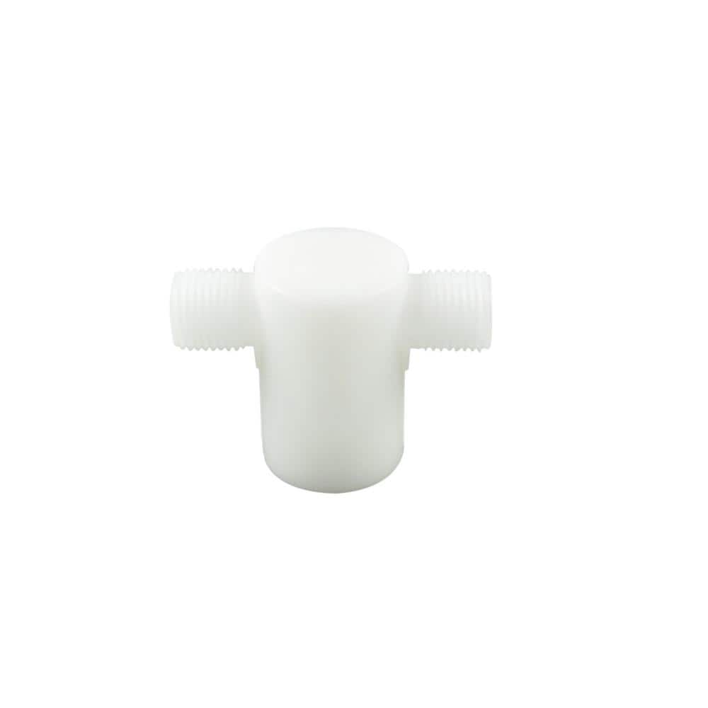 Chrome Acrylic Knob Deck Mount Tub/Shower Faucet