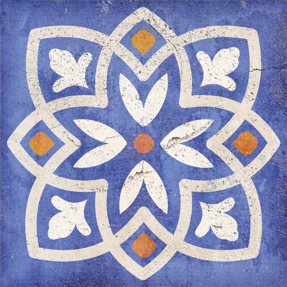 Blue and White R43 6 in. x 6 in. Vinyl Peel and Stick Tile (24 Tiles, 6 sq.ft./pack) price history on PriceWatchPro
