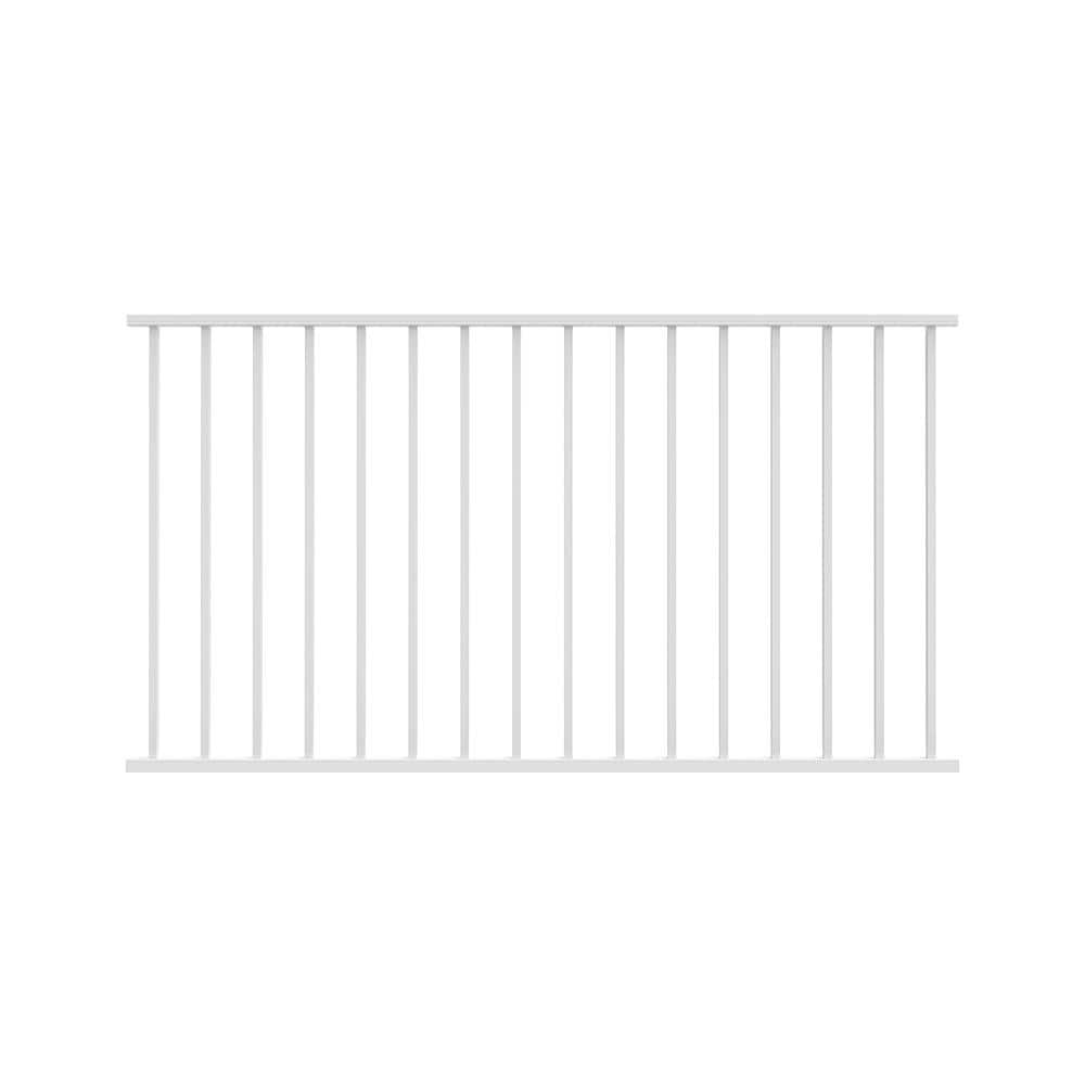 rdi-avalon-6-ft-42-in-rail-height-white-aluminum-rail-panel-with