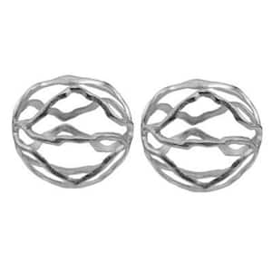 Spheres Silver (Set of 2)