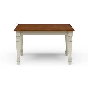 Monarch Rubbed White Dining Table