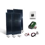 800-Watt Crystalline Off Grid 12-Volt High Performance Complete Solar Panel Kit