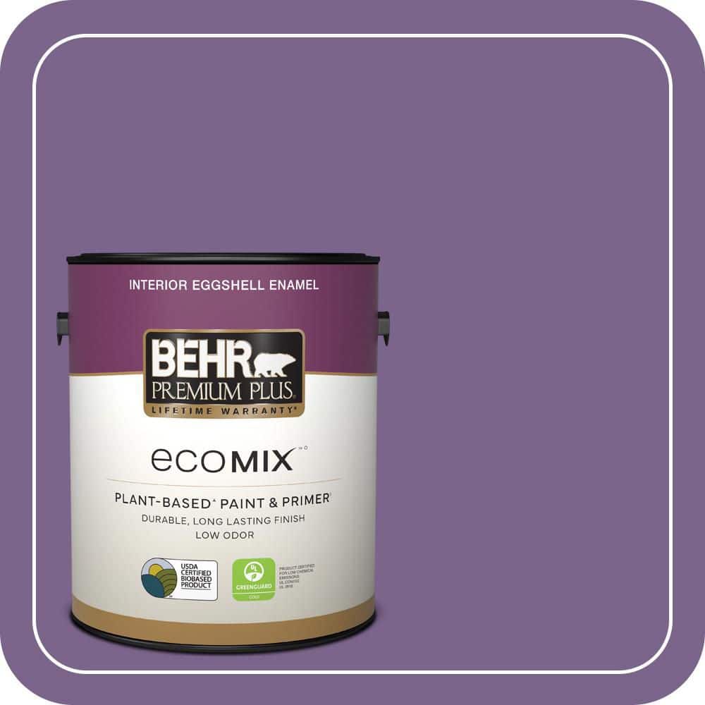 1 gal. #M570-6 Notorious Eggshell Enamel EcoMix Plant-Based Interior Paint & Primer price history on PriceWatchPro