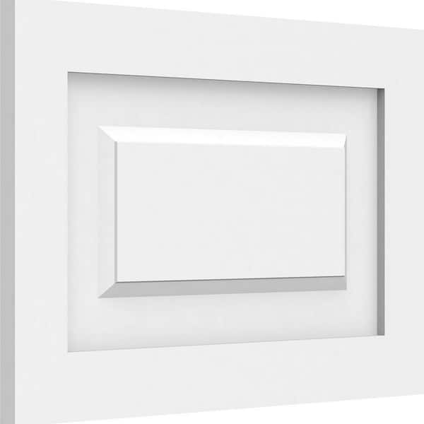 Ekena Millwork 32"W x 18"H x 5/8"P Legacy Raised Panel Decorative Wall Panel