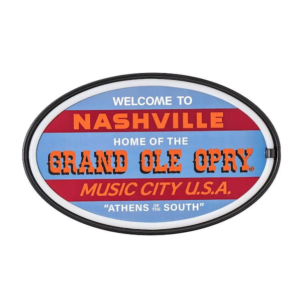 American Art Decor American Art Decor Grand Ole Opry LED Rope Wall Sign - 16 in. x 10 in.