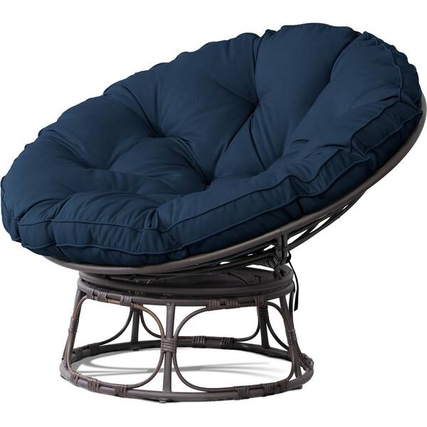 Reviews for Gardenbee Patio Wicker Outdoor Papasan Lounge Chair with
