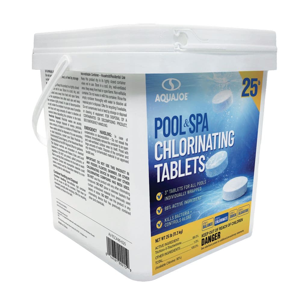 3-In. Individually Wrapped Chlorinating Tablets, 25 lb. Bucket price history on PriceWatchPro