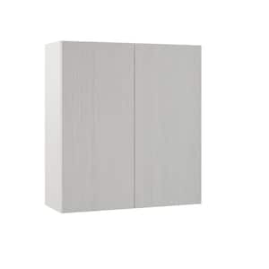 Designer Series Edgeley Assembled 33x36x12 in. Wall Kitchen Cabinet in Glacier