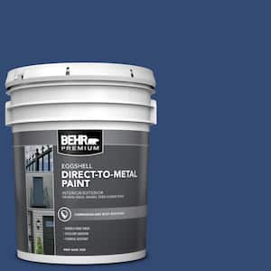 5 gal. #S-H-580 Navy Blue Eggshell Direct to Metal Interior/Exterior Paint