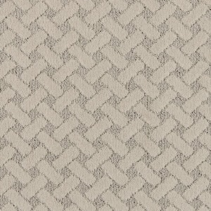 8 in. x 8 in. Pattern Carpet Sample - Sharp Perception -Color Chic