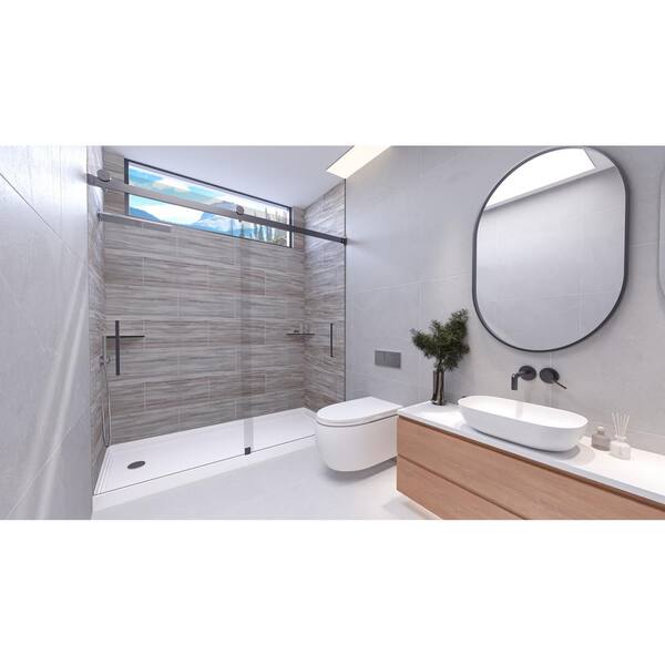 NuVo DriftwoodTetherow 60 in. x 32 in. x 99 in. Floor/Ceiling Base