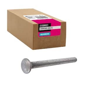 1/2 in.-13 x 6 in. Galvanized Carriage Bolt (25-Pack)
