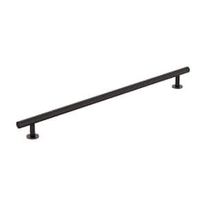 Radius 12-5/8 in. (320mm) Modern Oil-Rubbed Bronze Bar Cabinet Pull