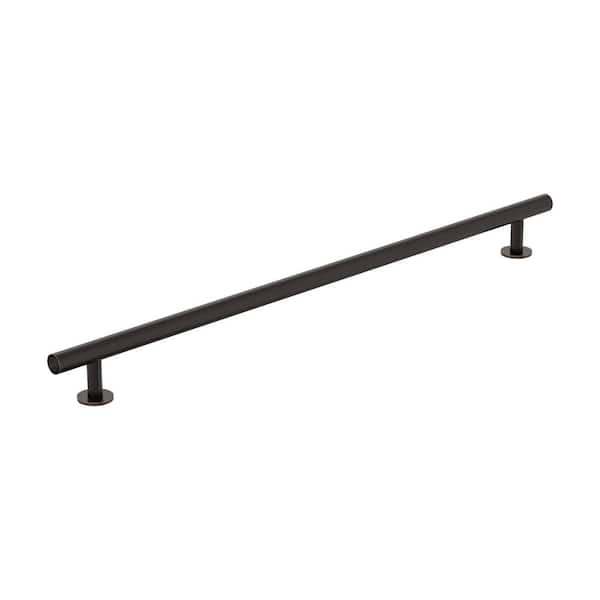 Amerock Radius 12-5/8 in. (320mm) Modern Oil Rubbed Bronze Bar Cabinet Pull