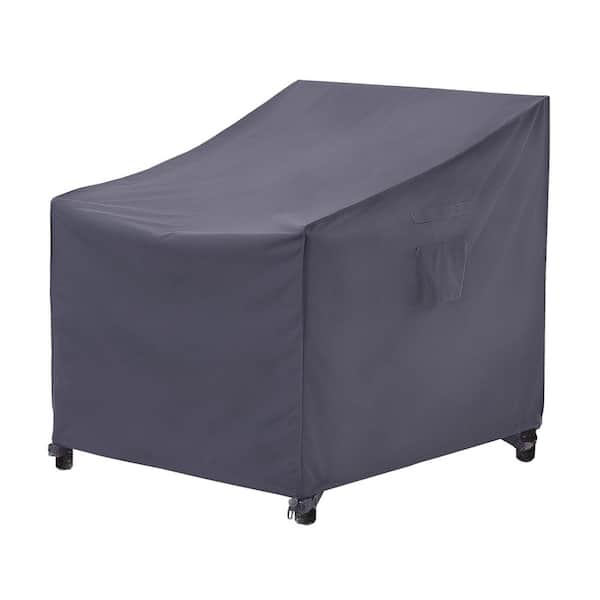 35 in. L x 39 in. W x 36 in. H Grey Patio Furniture Covers Waterproof Outdoor Furniture Cover