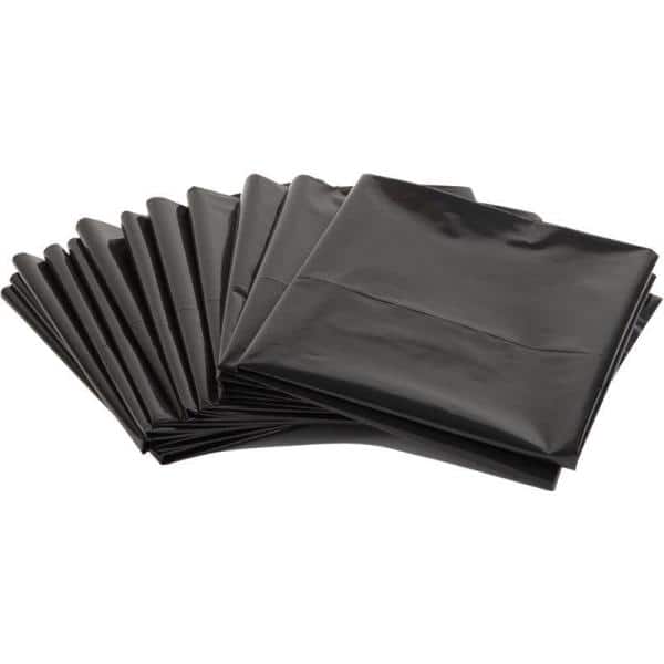 Toter Trash Bags — (8) 10-Bag Rolls, 96-Gallon, Black, Model