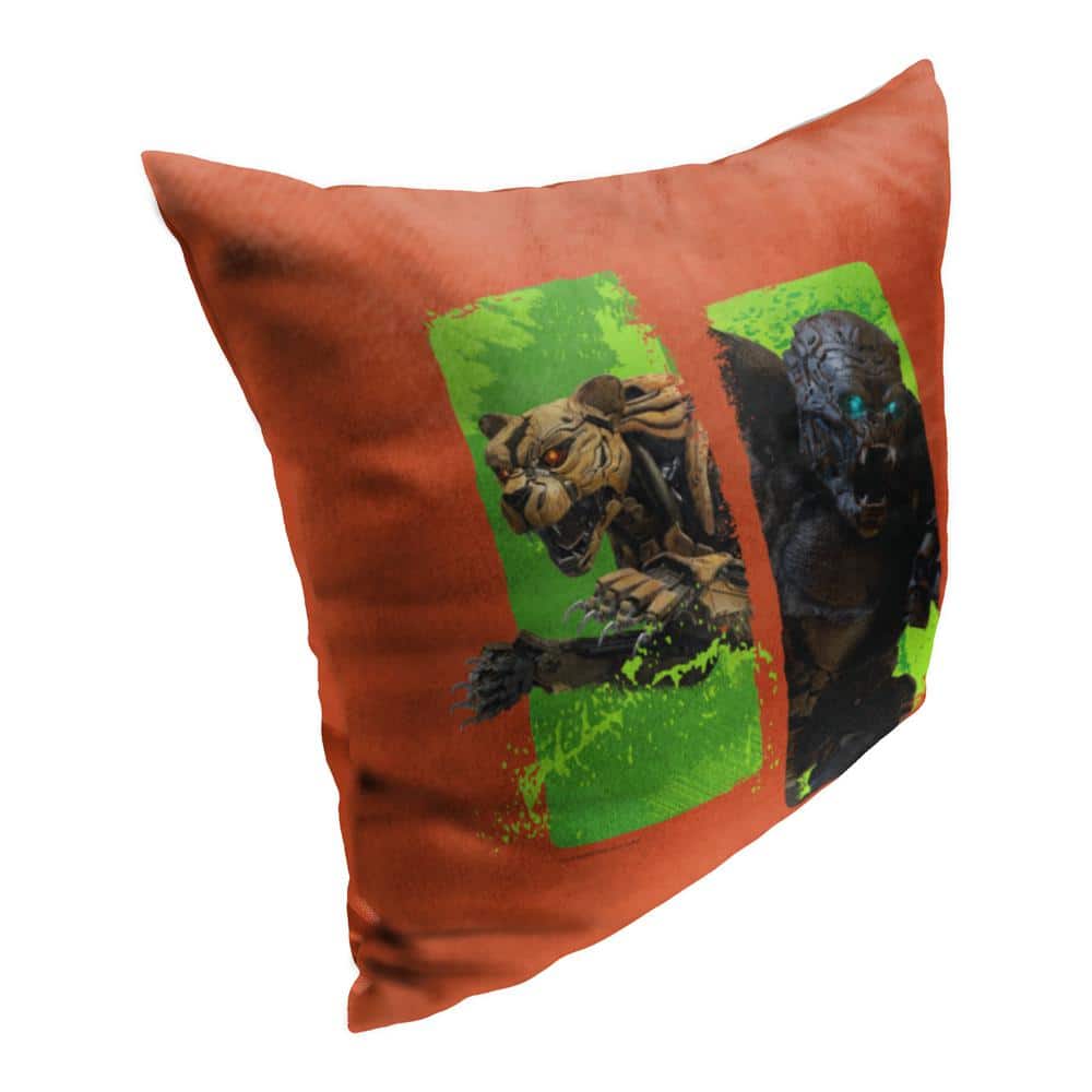 THE NORTHWEST GROUP Hasbro Transformers: Rise Of The Beasts Maximals Printed Multi-Colored Throw Pillow