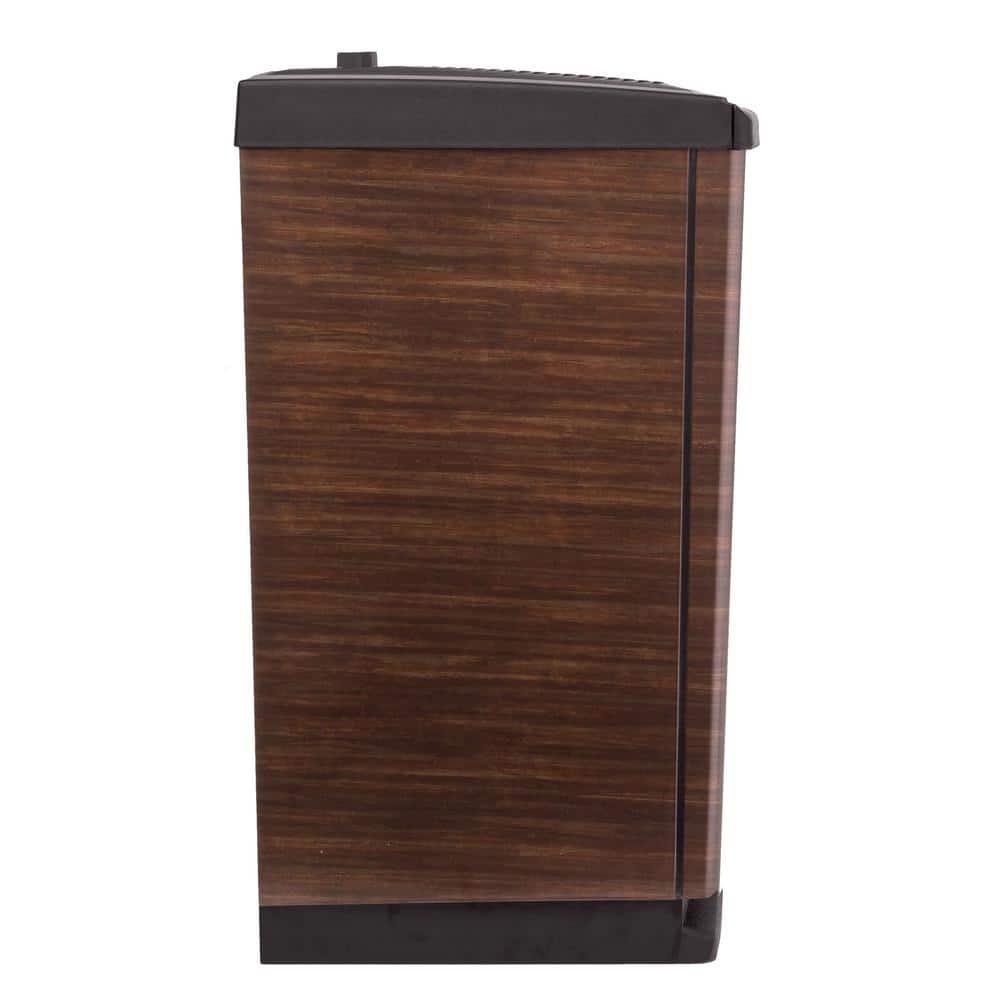 Alliance Dark Brown Evaporative Humidifier with Copper Finish