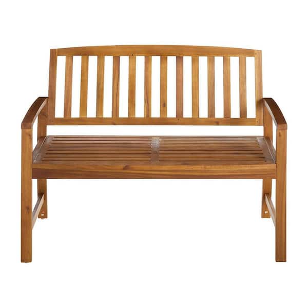 Unbranded 48.5" Wood Outdoor Bench