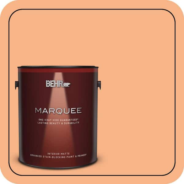 BEHR MARQUEE 1 gal. #250D-4 Autumn Mist Matte Interior Paint & Primer
