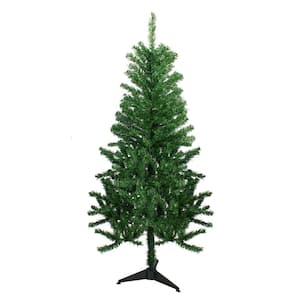 5 ft. Medium Mixed Green Unlit Pine Medium Artificial Christmas Tree