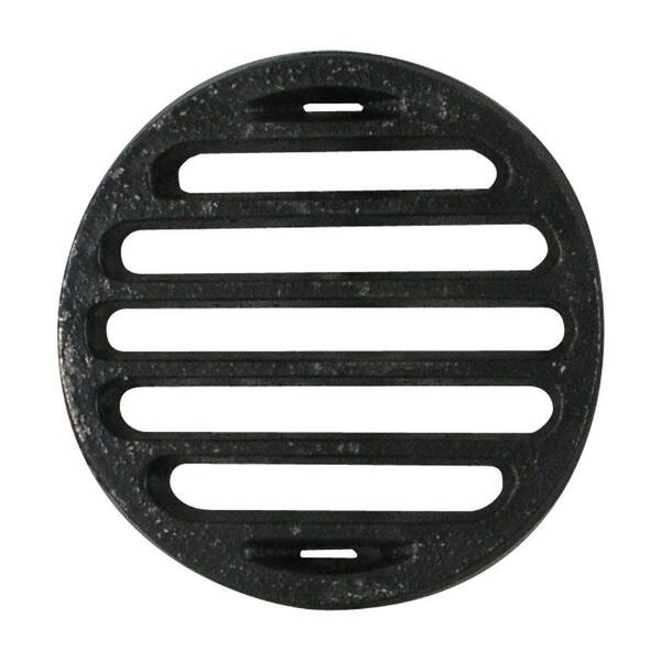 4 In. Iron Bar Grate Drain 610 5314 - The Home Depot