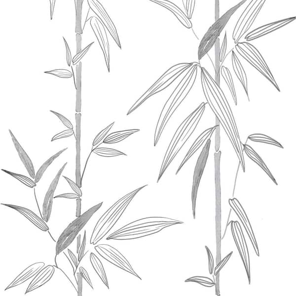 Bamboo Self Adhesive Removable Decorative Wall Paper, Contact Paper Roll (Covers 47.23 sq. ft. )