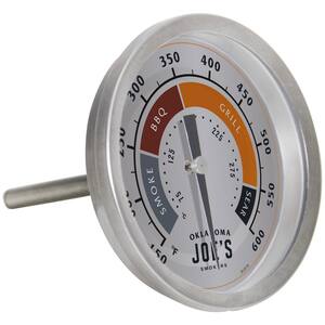 Tel-Tru BQ225 Barbecue Pit Thermometer, 2 inch Dial and 2-1/2 inch Stem