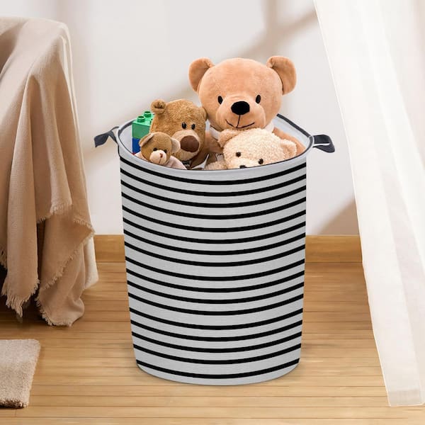 Rackaphile Large Laundry Basket Collapsible Fabric Hamper with