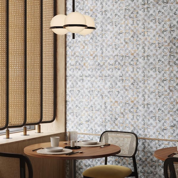 Paula Purroy Catalan Bossa 5.11 in. x 5.11 in. Matte Ceramic Wall Tile (6.02 sq. ft./Case)