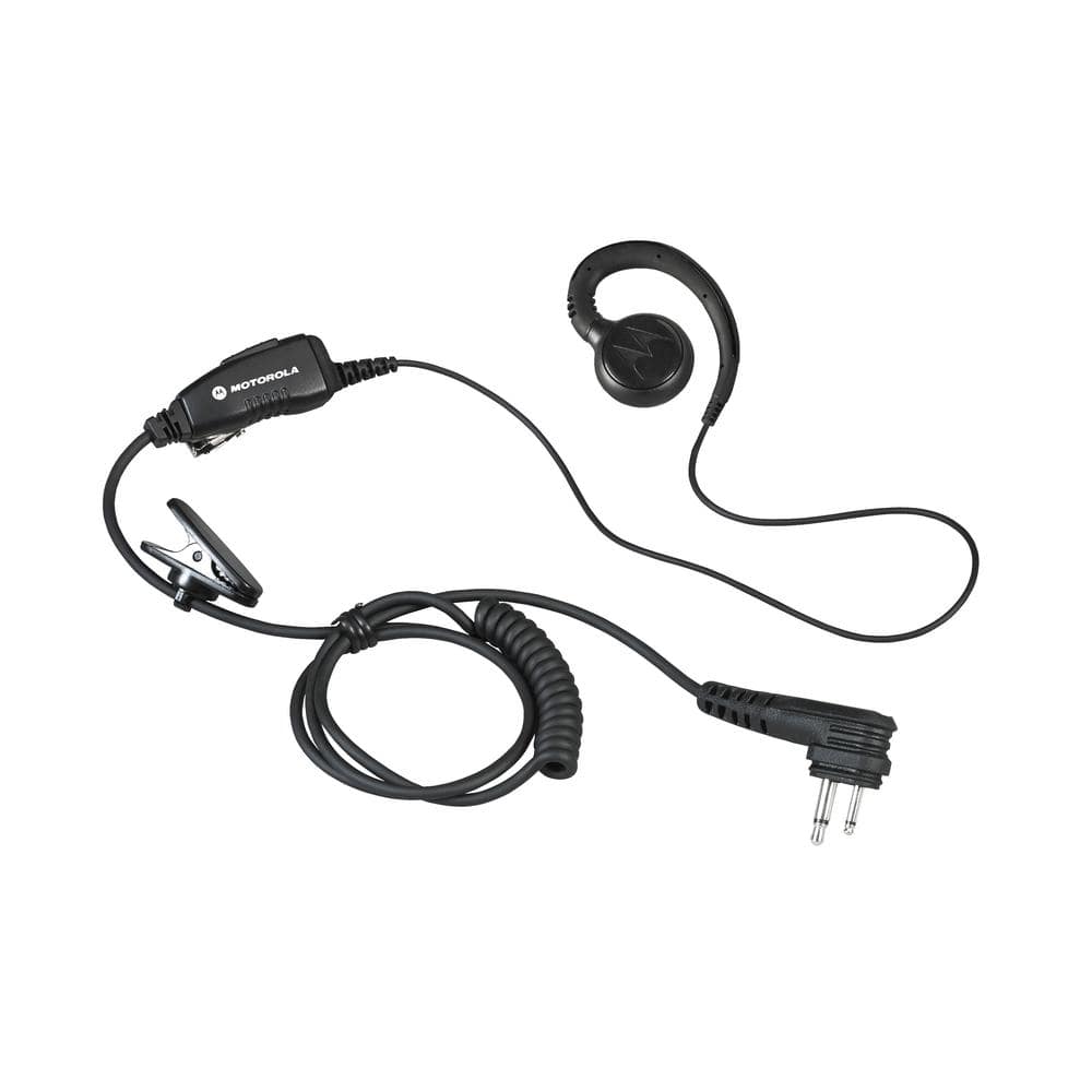 MOTOROLA Swivel Earpiece with Inline PTT HKLN4604 The Home Depot