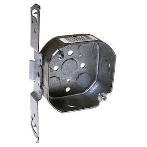 Octagon Electrical Box with Bracket