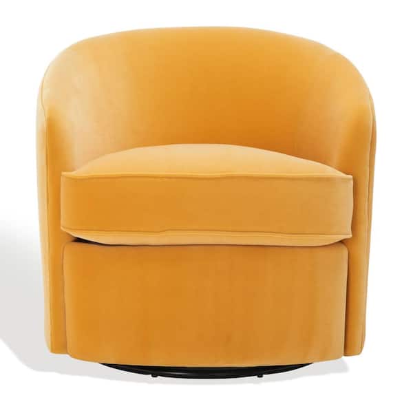 SAFAVIEH Lesley Mustard Accent Chair